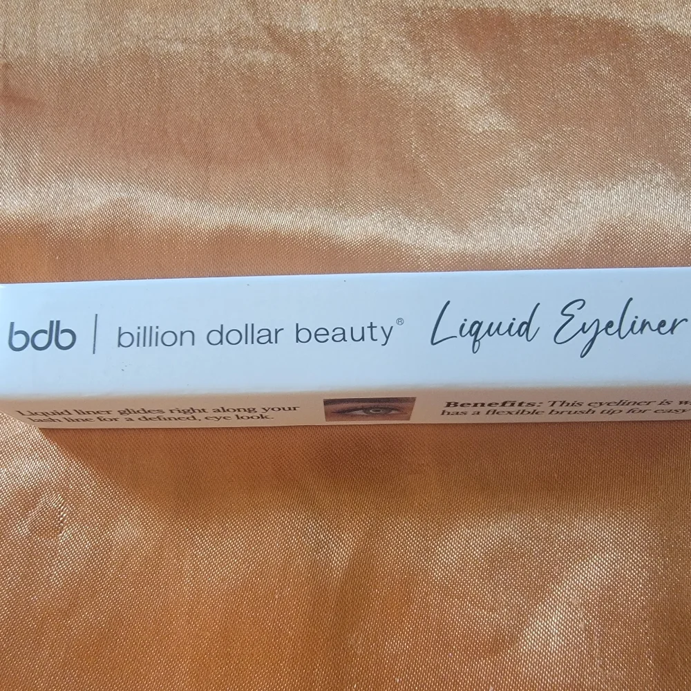 NIB Billion Dollar Brows Liquid Eyeliner BLACK